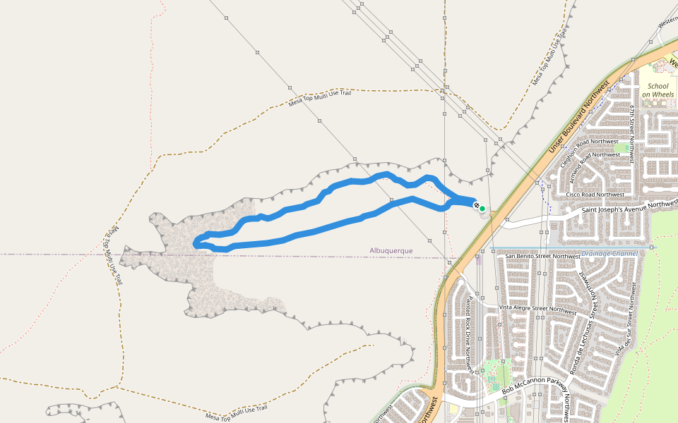 Rinconada Canyon Trail