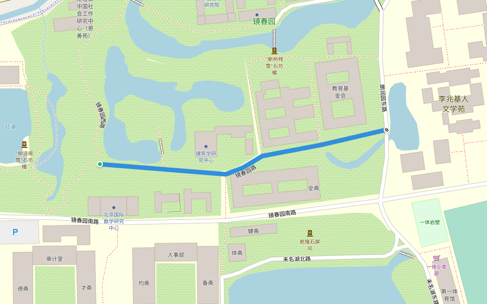 镜春园路