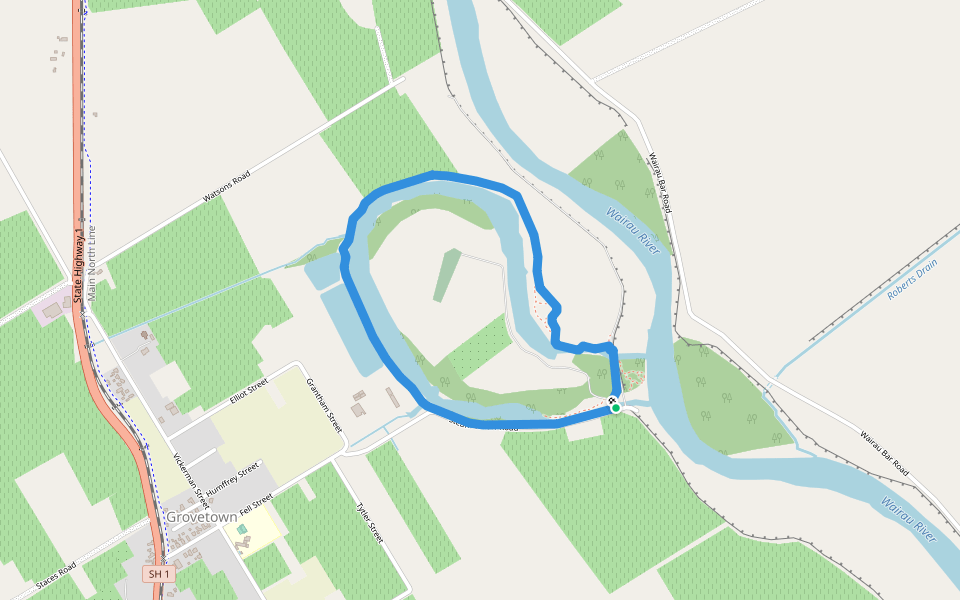 Grovetown Lagoon Loop Track