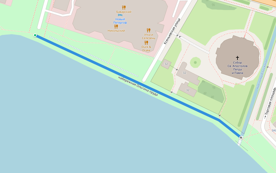 набережная Ольгина пруда