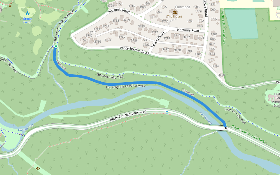 Old Gwynns Falls Parkway