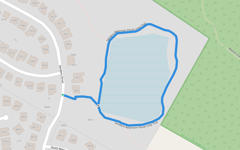 Sendero Retention Pond Loop Trail