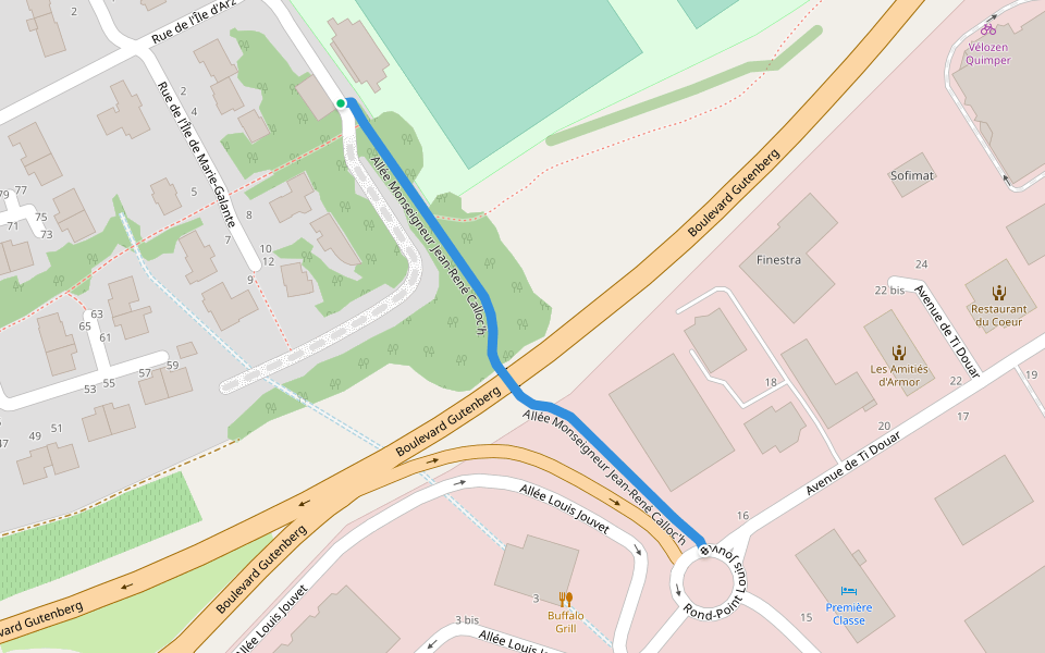 Allée Monseigneur Jean-René Calloc'h