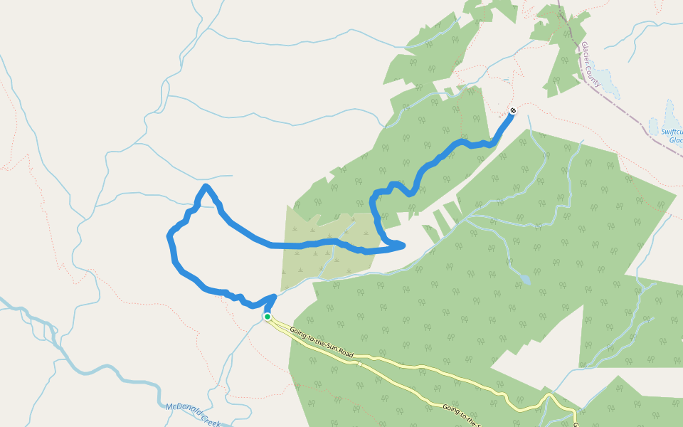 Granite Park Trail