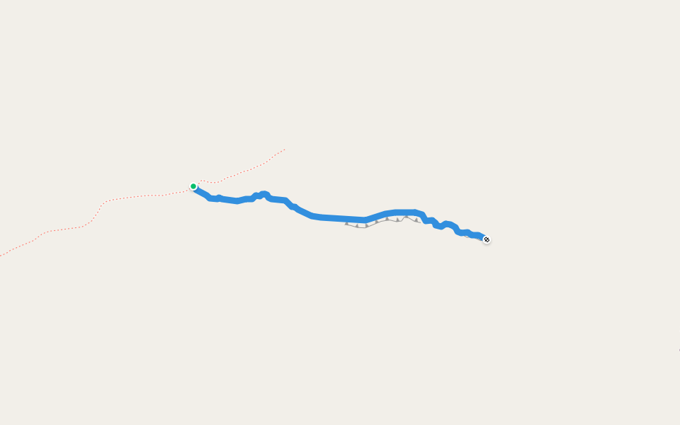 Accesso alla falesia Conca Niedda (Diedrolandia) walking route map in Galtellì
