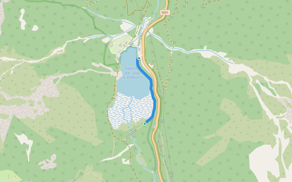 Naturlehrpfad Toblacher See