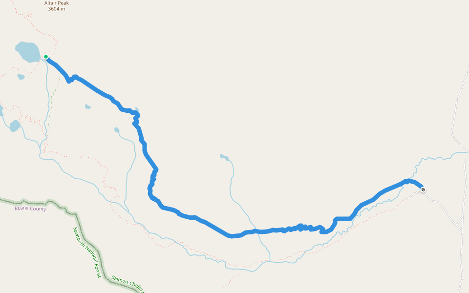 Jarvis Trail walking route map in Mackay
