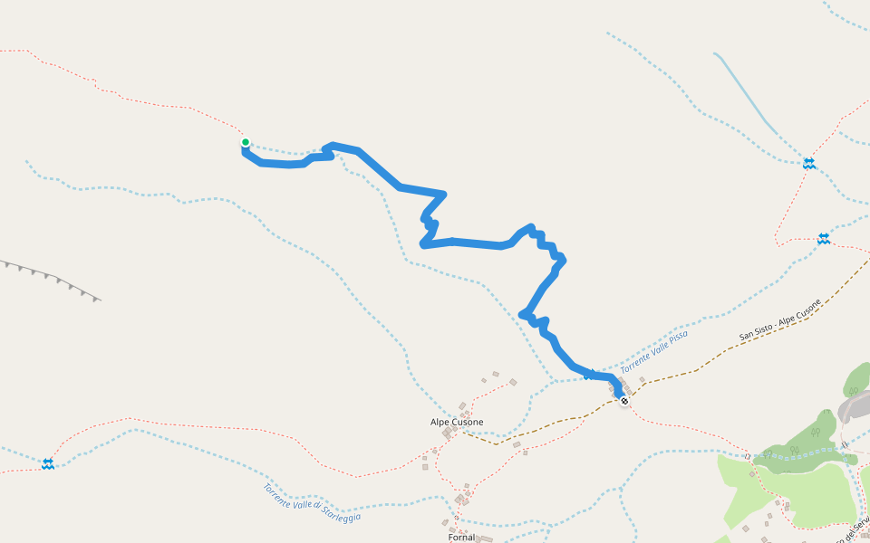 Nome  Lago Bianco-Pian dei Cavalli-San Sisto