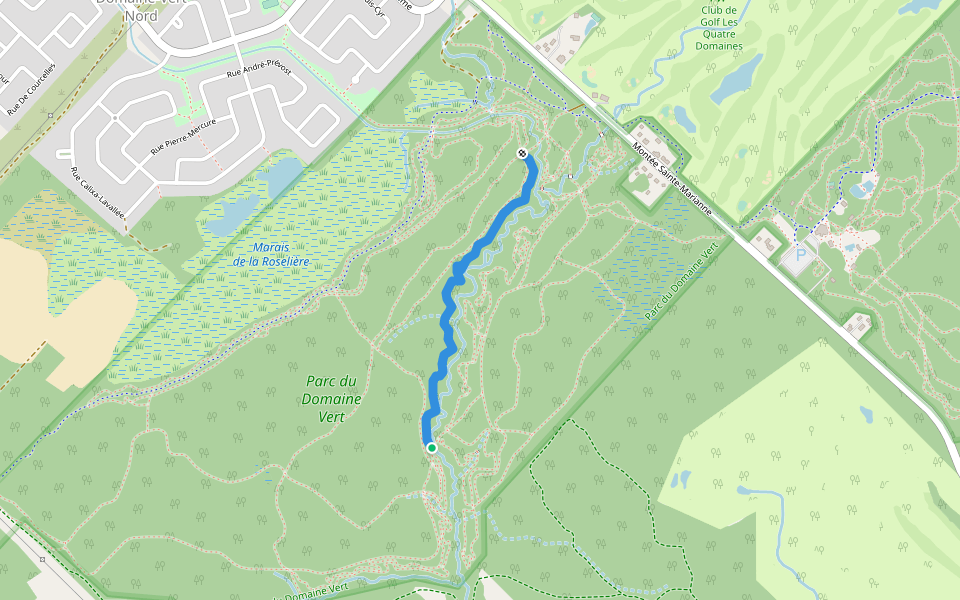 VM - Jackpou walking route map in Mirabel