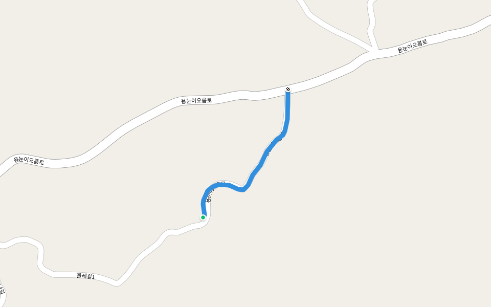 용눈이오름로