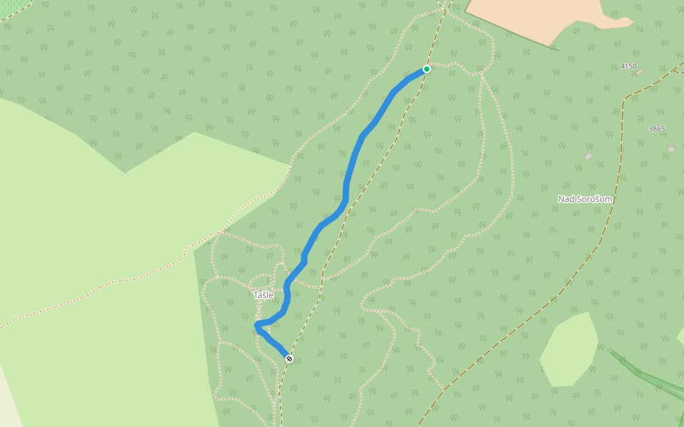 skala walking route map in Hlohovec