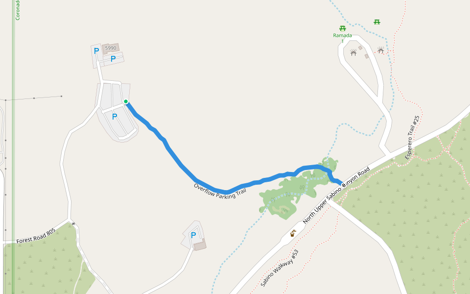 Overflow Parking Trail