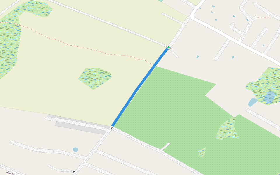 Rua Estela Matos da Rocha Vasconcelos walking route map in Aracaju