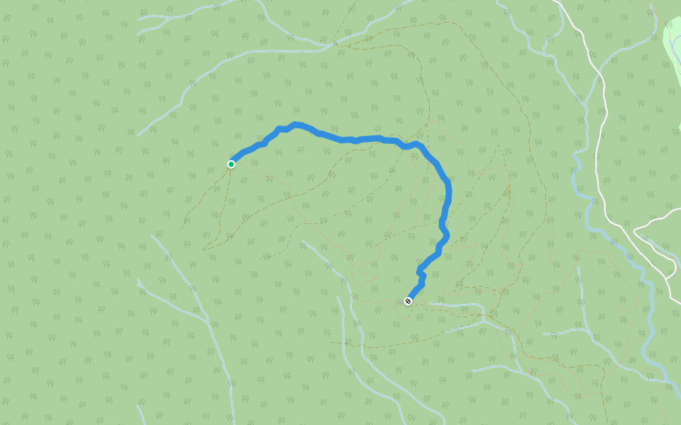 Atlas Shrugged walking route map in Kimberley