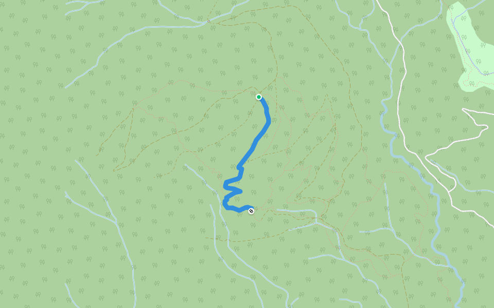 Snow White And The Seven Wasps walking route map in Kimberley