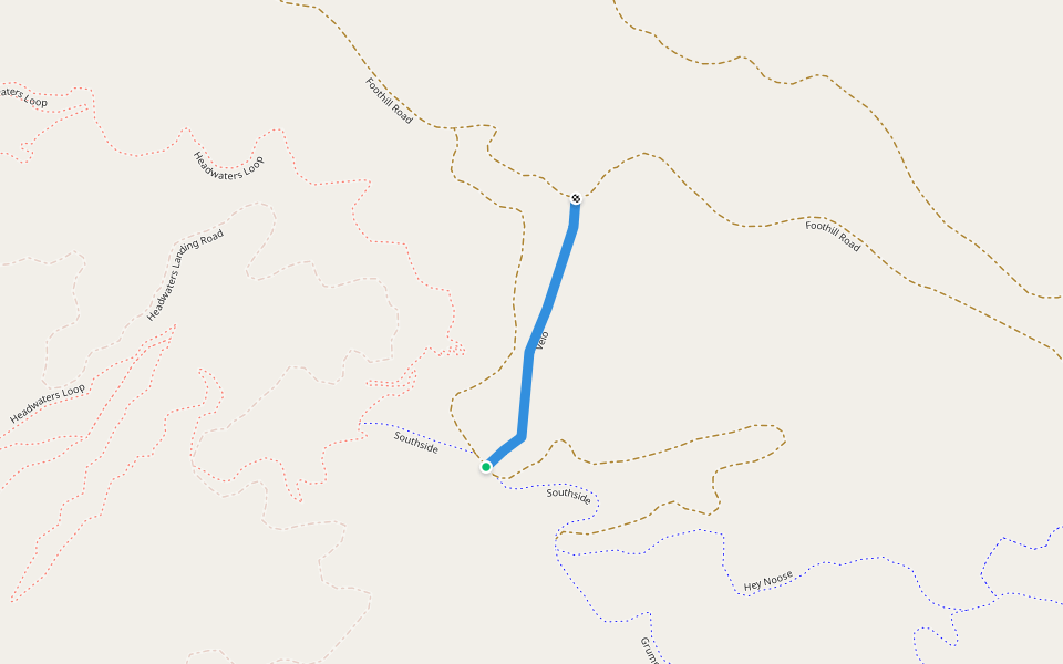 Velo walking route map in Moscow