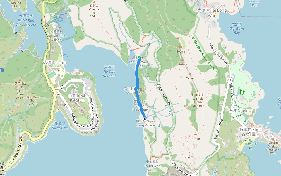 Coastal Village Path Walking And Running Trail Hong Kong, Hong Kong Island Pacer