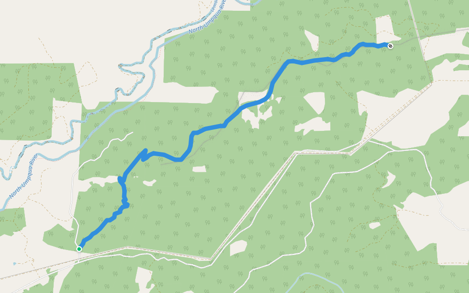 Dread & Terror Trail #1461 walking route map in Clearwater