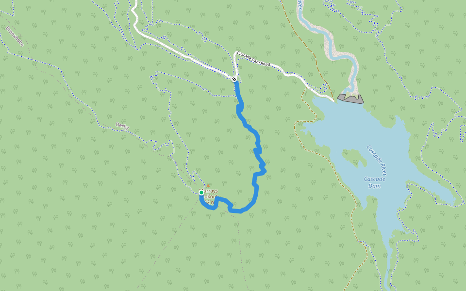 Roxanne walking route map in Derby