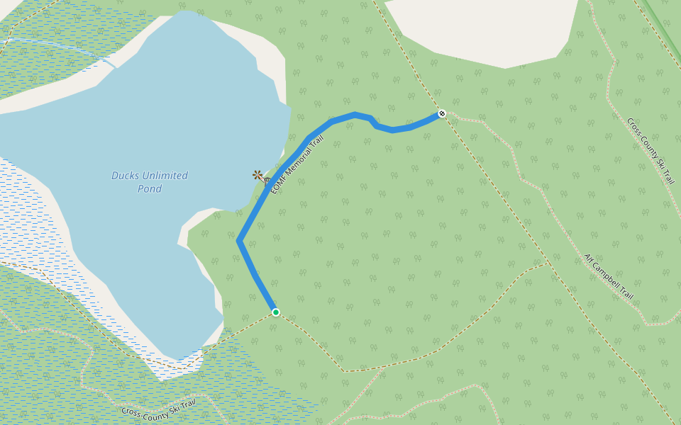 EOMF Memorial Trail walking route map in Oxford Station