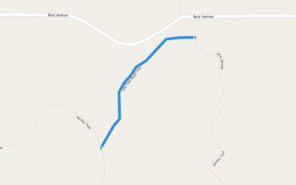 Old Tote Road Trail Walking and Running Rib Lake, Wisconsin Pacer