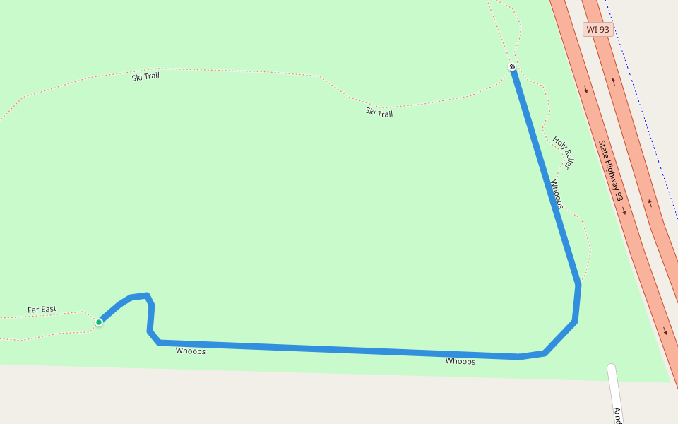 Whoops Walking And Running Trail Eau Claire, Wisconsin Pacer