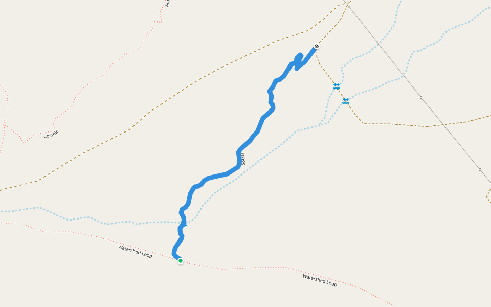 Social walking route map in Lake Havasu City