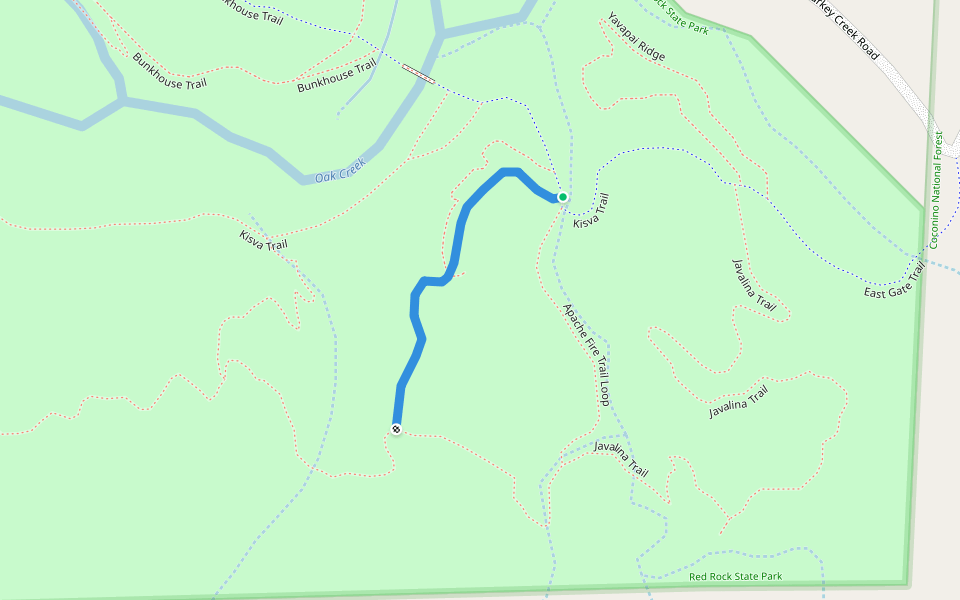 House of Apache Fire Trail
