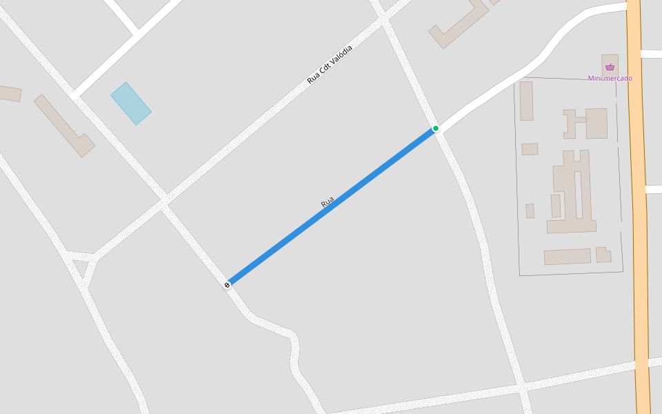 Rua walking route map in Quilengues