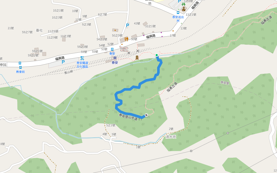 泰安登山步道