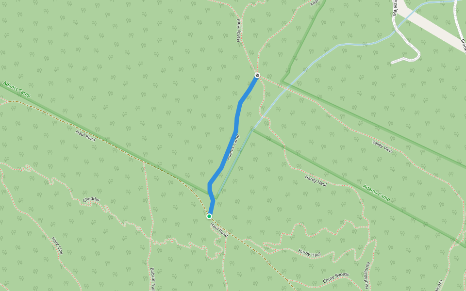 Adams Camp Walking And Running Trail Stowe, Vermont Pacer