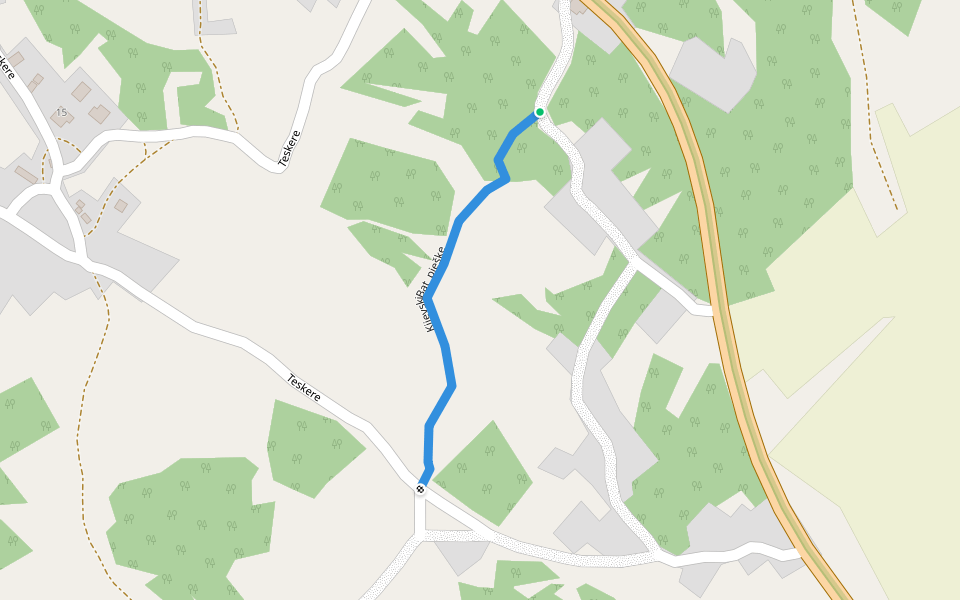 KijevskiBat_pješke walking route map in Kijevo