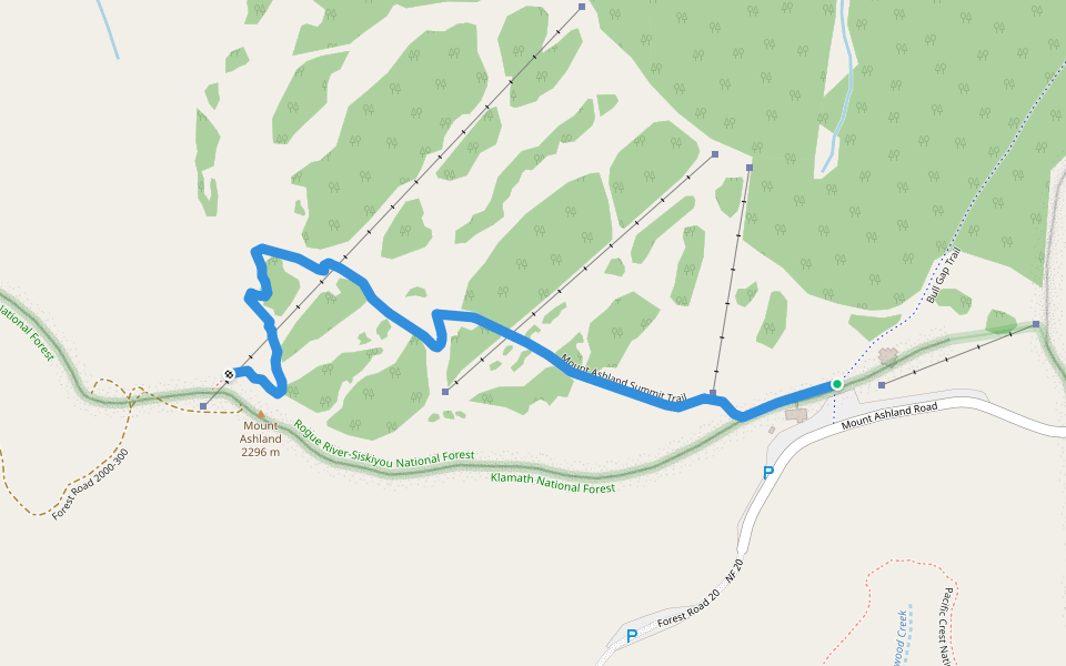 Mount Ashland Summit Trail