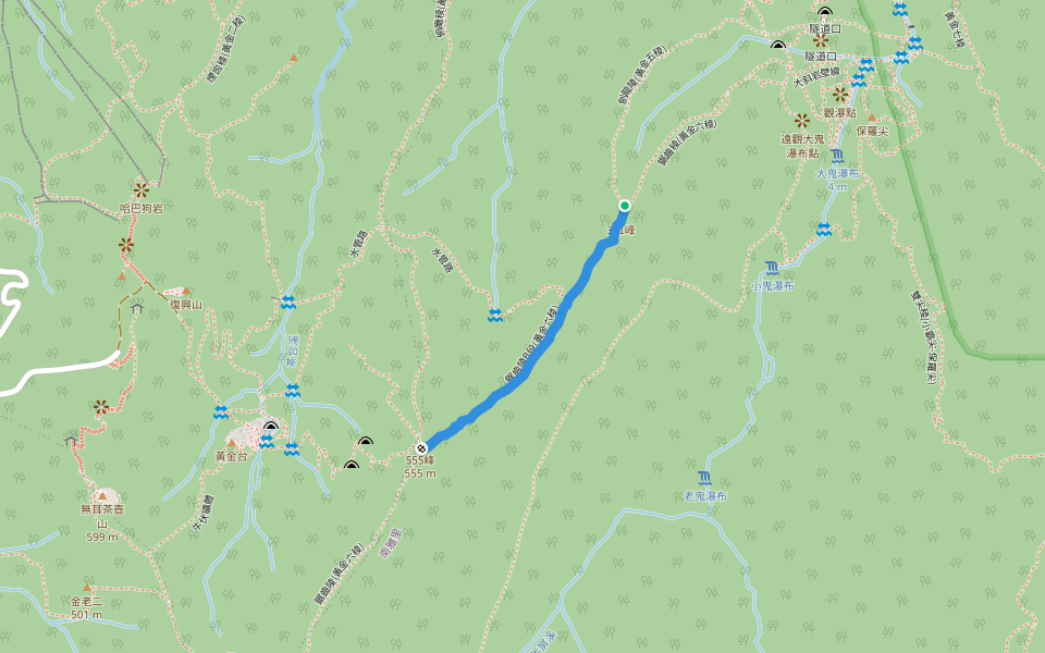 鋸齒陵B段(黃金六稜)