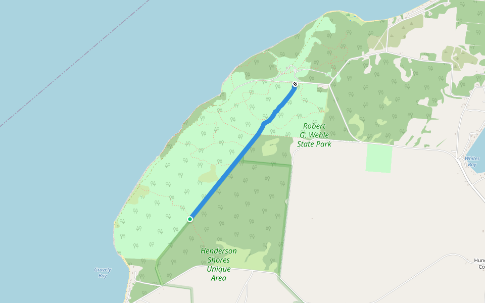 Snakefoot Trail walking route map in Henderson