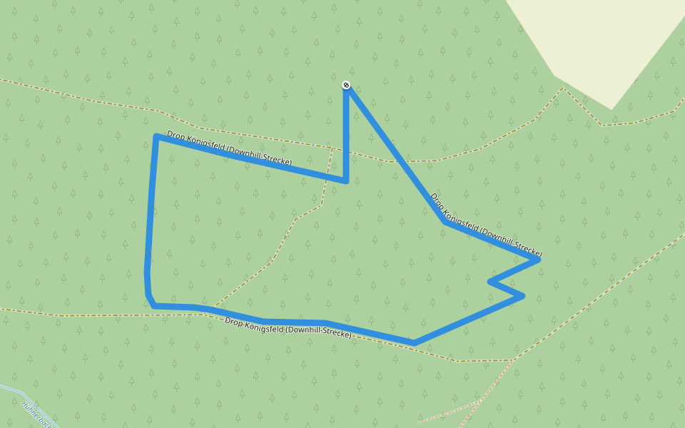 Drop Königsfeld (Downhill-Strecke) walking route map in Königsfeld im Schwarzwald