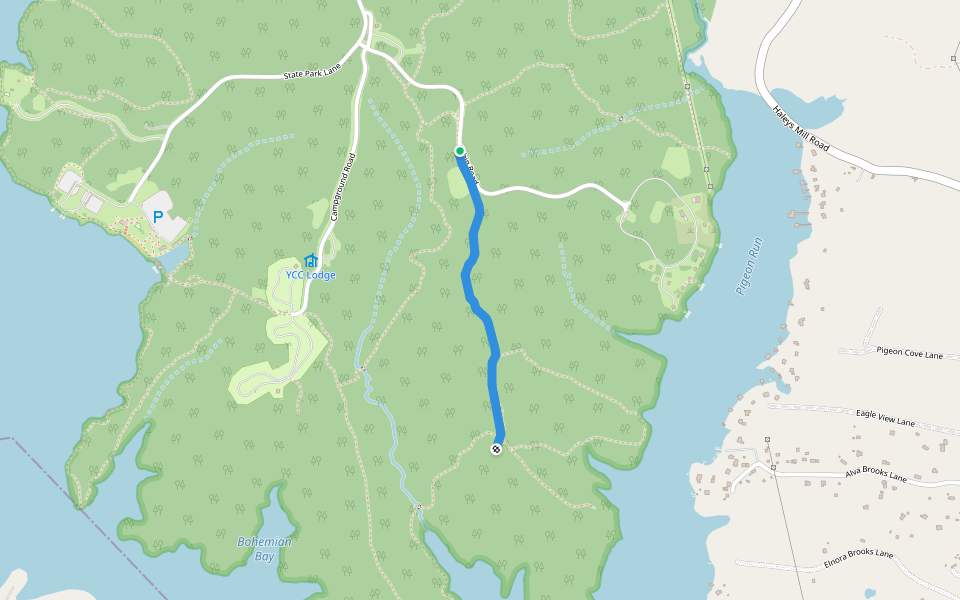 Turkey Run Trail Spotsylvania Courthouse, Virginia Pacer