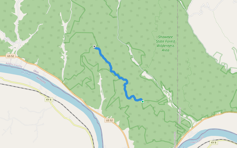 Blackburn walking route map in Rockville