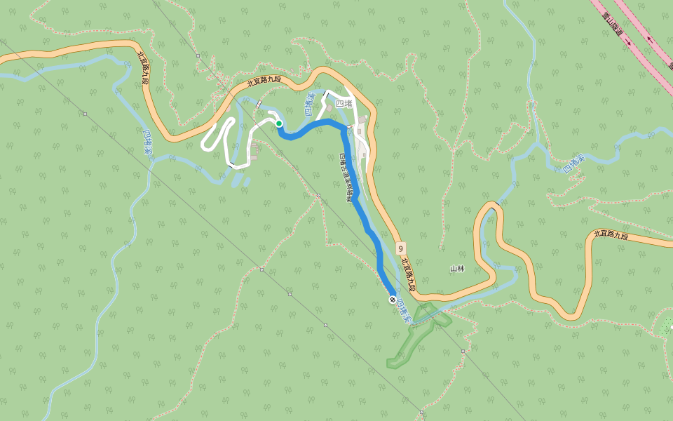 四堵古道溪畔路線