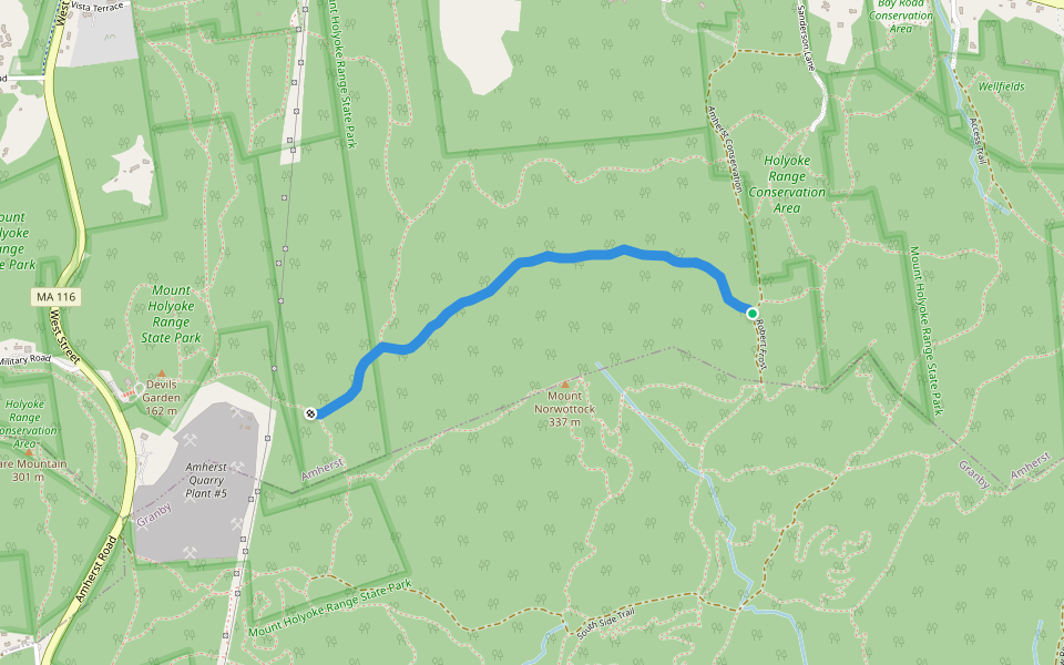 Robert Frost Trail (orange)