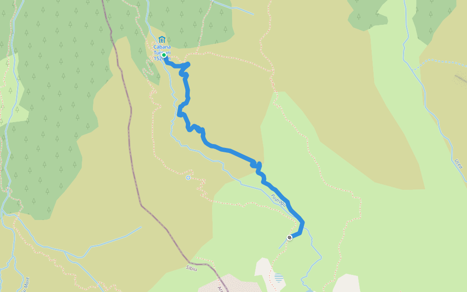 Winterroute walking route map in Victoria