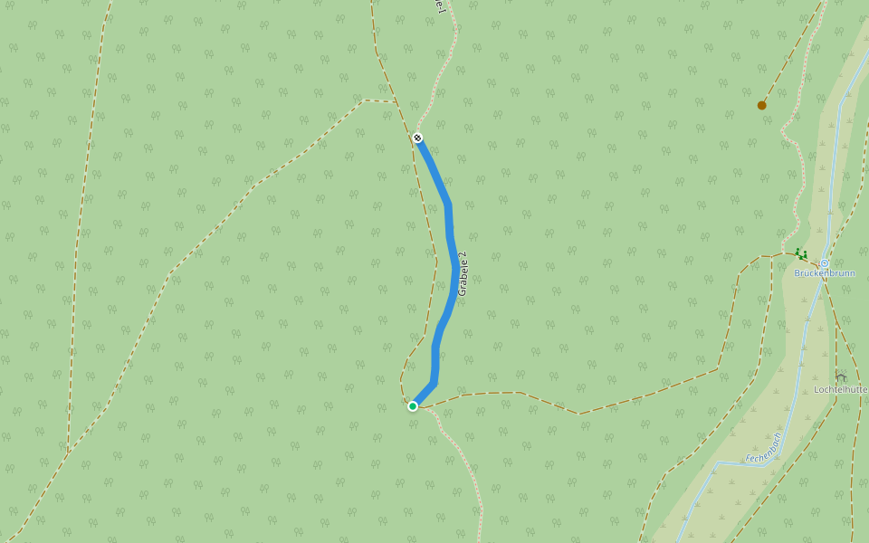 Gräbele 2 walking route map in Collenberg