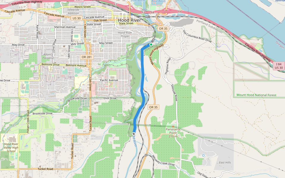 Hood River Penstock Pipeline Trail