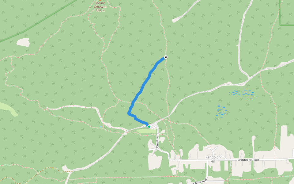 Peek Path in New Hampshire | Walking Map