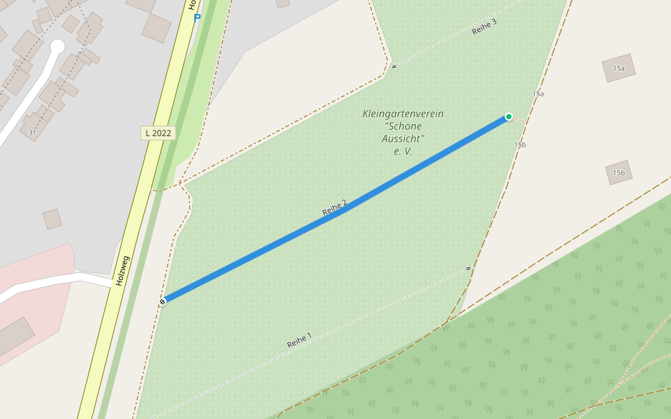 Reihe 2 walking route map in Heilbad Heiligenstadt