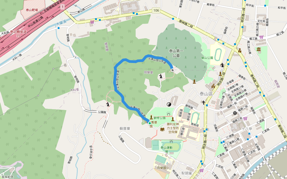 尖凍山登山步道