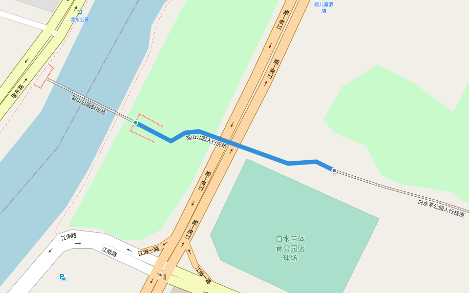 釜山公园人行天桥