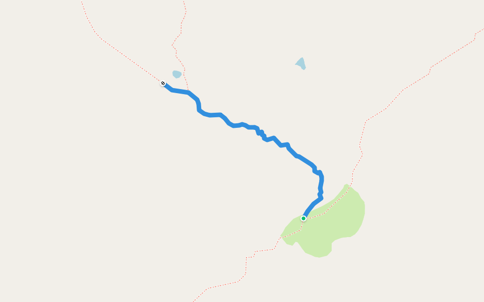 Bocchetta di Curciusa - Piz Motton walking route map in Mesocco