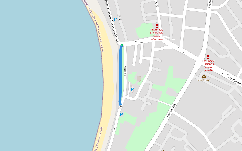 Avenue Hassan II شارع الحسن الثاني