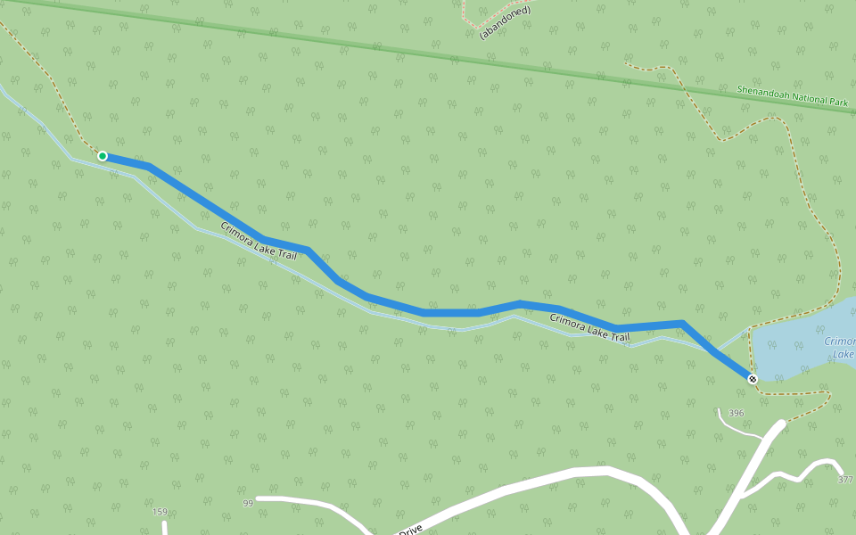 Crimora Lake Trail Walking and Running Virginia Pacer